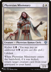 Phyrexian Missionary [The List Reprints] | Card Merchant Takapuna