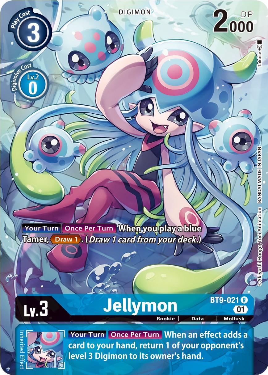 Jellymon [BT9-021] (Alternate Art) [X Record] | Card Merchant Takapuna