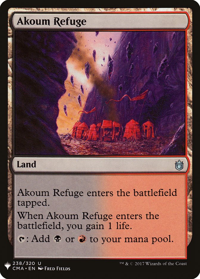 Akoum Refuge [Mystery Booster] | Card Merchant Takapuna