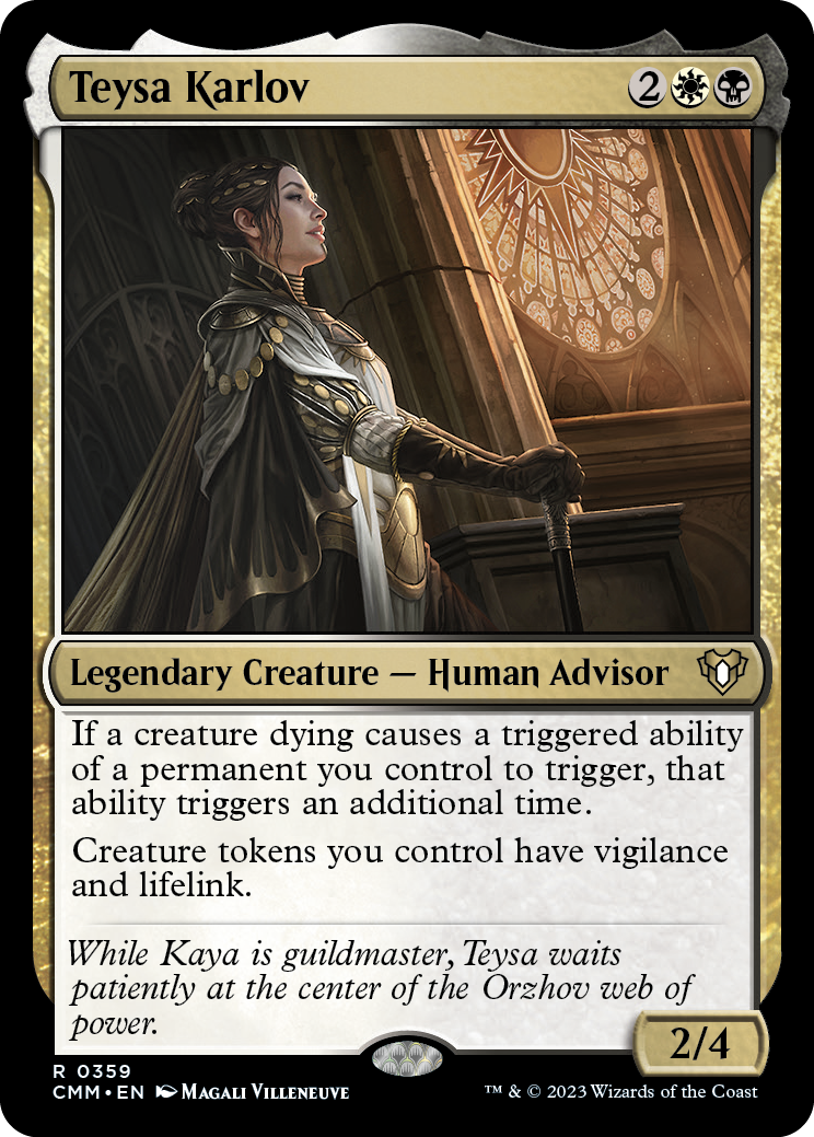 Teysa Karlov [Commander Masters] | Card Merchant Takapuna