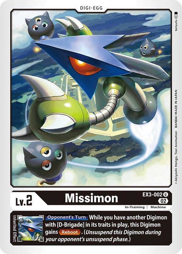 Missimon [EX3-002] [Draconic Roar] | Card Merchant Takapuna