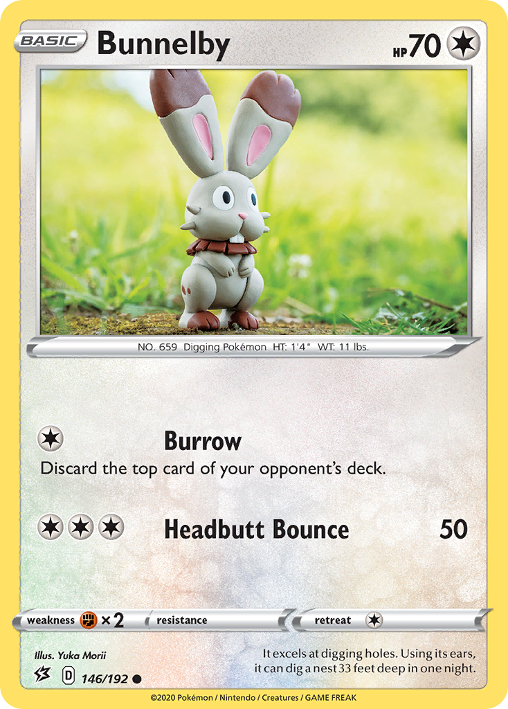 Bunnelby (146/192) [Sword & Shield: Rebel Clash] | Card Merchant Takapuna