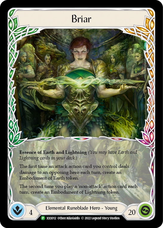 Briar // Briar, Warden of Thorns [XXX011/XXX012] (Promo) | Card Merchant Takapuna