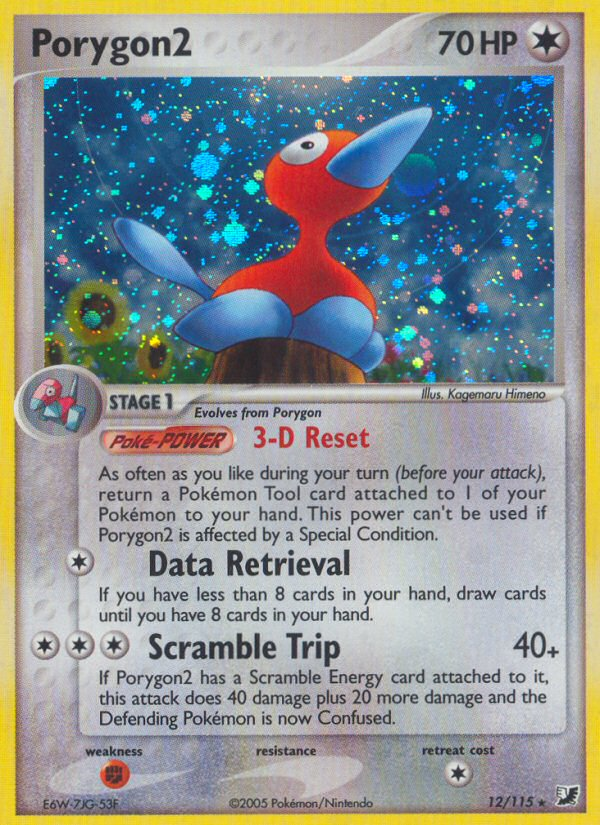 Porygon2 (12/115) [EX: Unseen Forces] | Card Merchant Takapuna