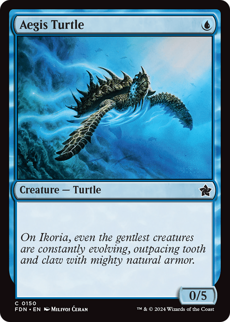 Aegis Turtle [Foundations] | Card Merchant Takapuna