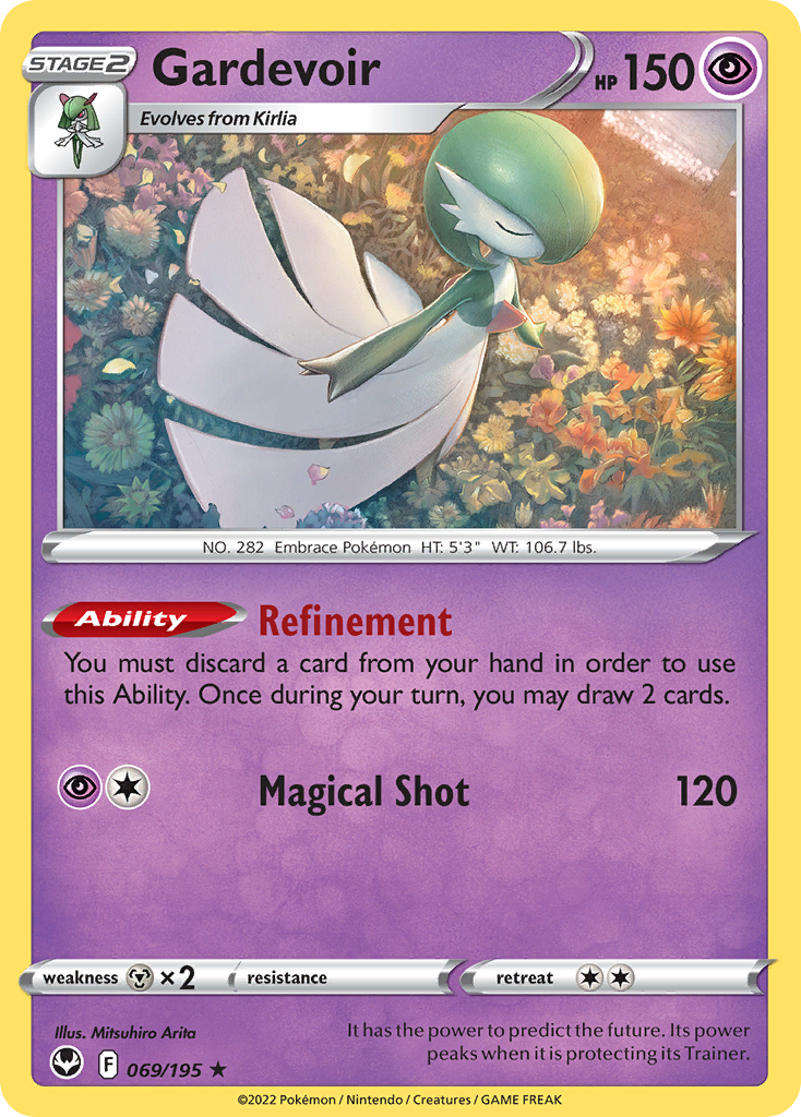 Gardevoir (069/195) (Theme Deck Exclusive) [Sword & Shield: Silver Tempest] | Card Merchant Takapuna