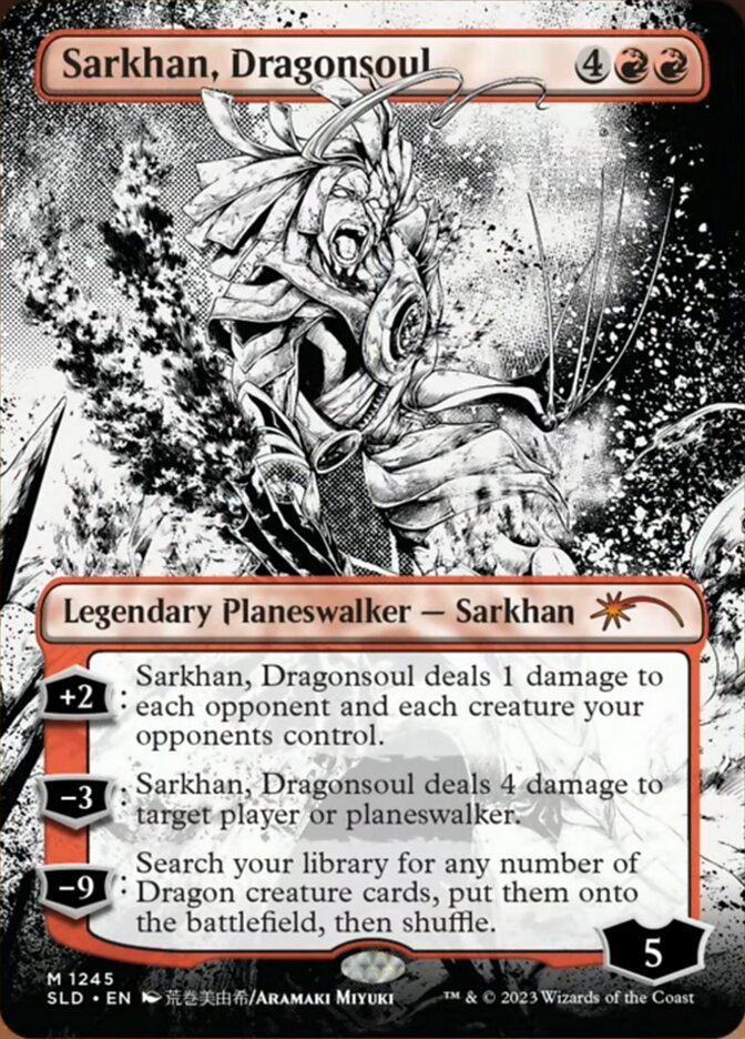 Sarkhan, Dragonsoul (Borderless) [Secret Lair Drop Series] | Card Merchant Takapuna