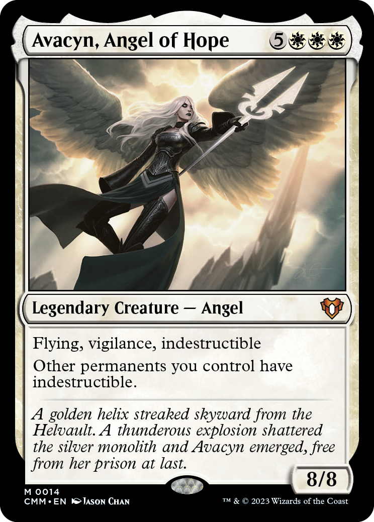 Avacyn, Angel of Hope [Commander Masters] | Card Merchant Takapuna