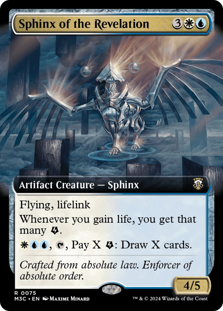 Sphinx of the Revelation (Extended Art) [Modern Horizons 3 Commander] | Card Merchant Takapuna