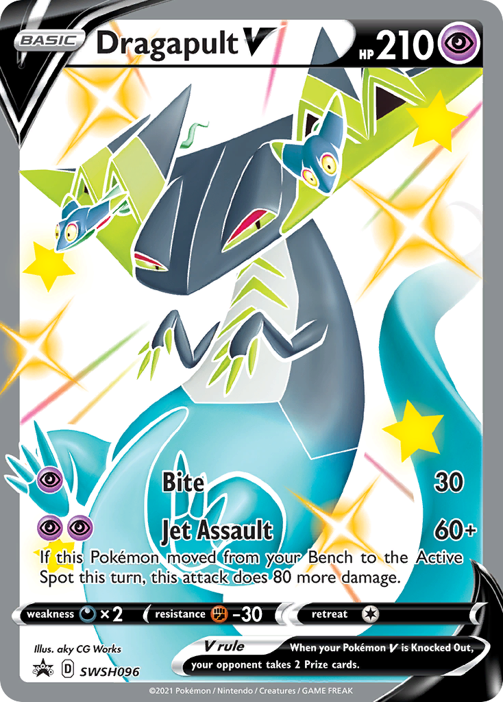 Dragapult V (SWSH096) [Sword & Shield: Black Star Promos] | Card Merchant Takapuna