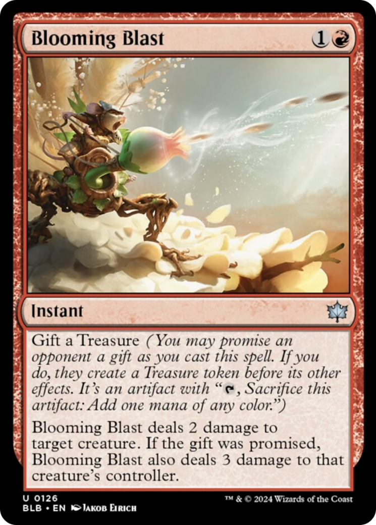 Blooming Blast [Bloomburrow] | Card Merchant Takapuna