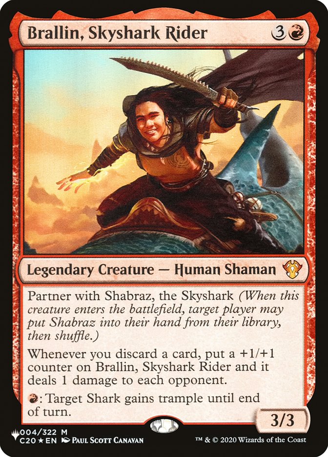 Brallin, Skyshark Rider [The List] | Card Merchant Takapuna