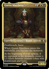 Queen Marchesa (Foil Etched) [Commander Masters] | Card Merchant Takapuna