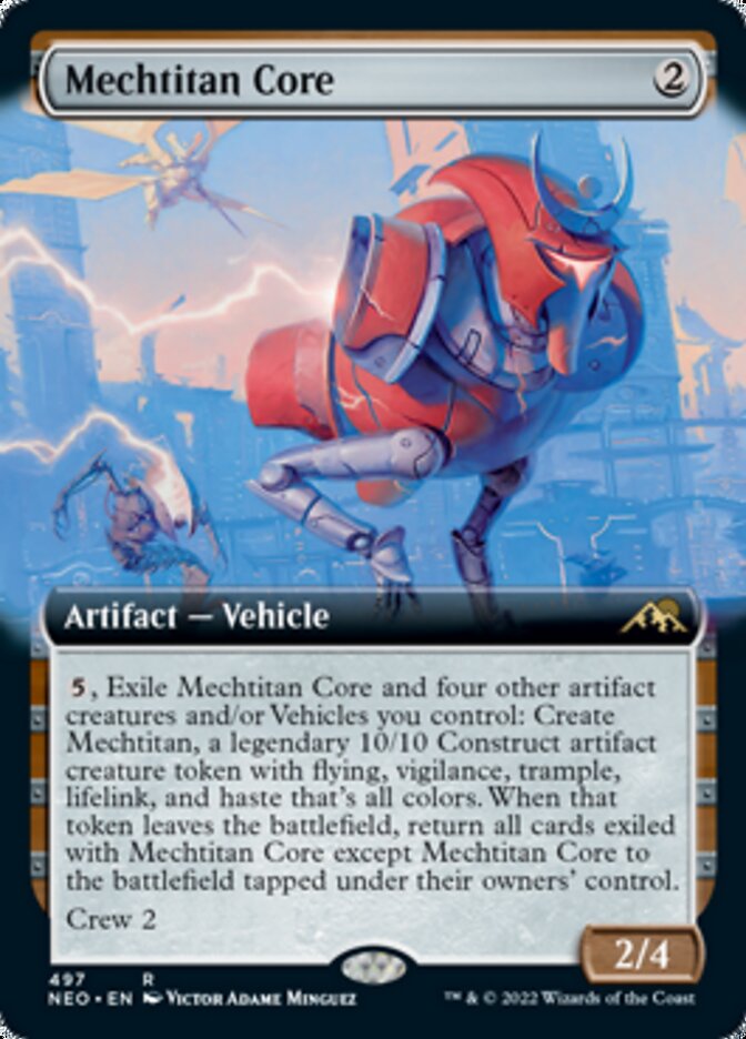 Mechtitan Core (Extended Art) [Kamigawa: Neon Dynasty] | Card Merchant Takapuna