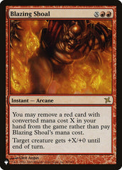 Blazing Shoal [The List] | Card Merchant Takapuna