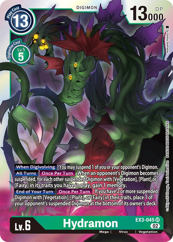 Hydramon [EX3-045] [Draconic Roar] | Card Merchant Takapuna