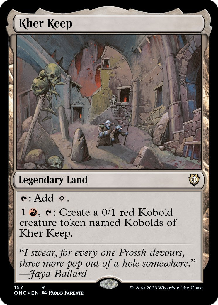 Kher Keep [Phyrexia: All Will Be One Commander] | Card Merchant Takapuna