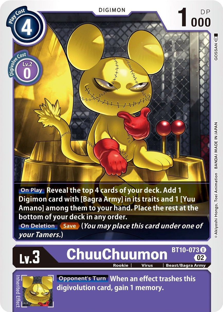 ChuuChuumon [BT10-073] [Xros Encounter] | Card Merchant Takapuna