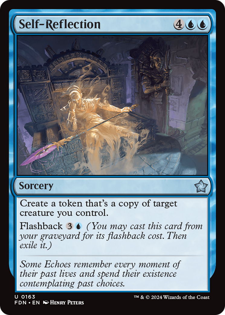 Self-Reflection [Foundations] | Card Merchant Takapuna