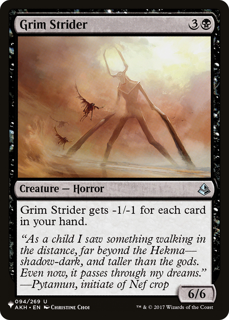 Grim Strider [The List] | Card Merchant Takapuna