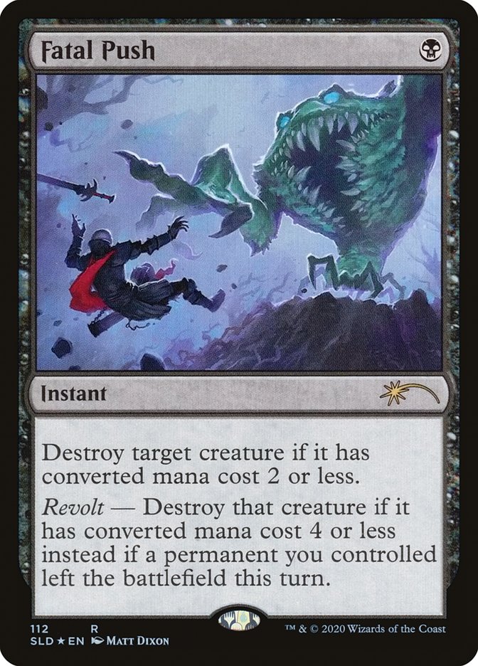 Fatal Push [Secret Lair Drop Series] | Card Merchant Takapuna