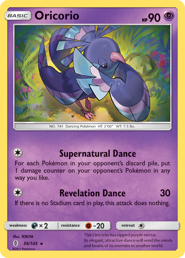 Oricorio (56/145) [Sun & Moon: Guardians Rising] | Card Merchant Takapuna