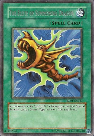 The Flute of Summoning Dragon [RP01-EN087] Rare | Card Merchant Takapuna