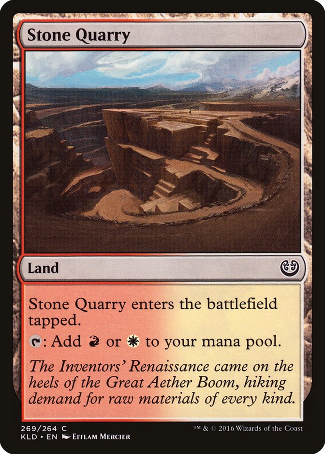 Stone Quarry [Kaladesh] | Card Merchant Takapuna