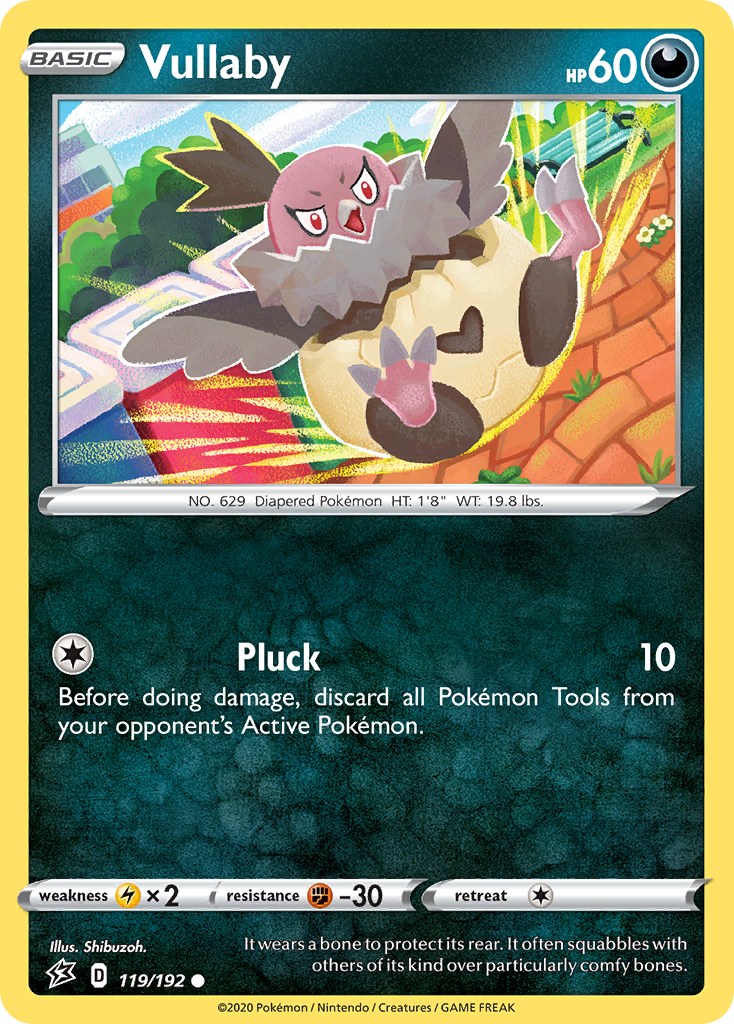 Vullaby (119/192) [Sword & Shield: Rebel Clash] | Card Merchant Takapuna