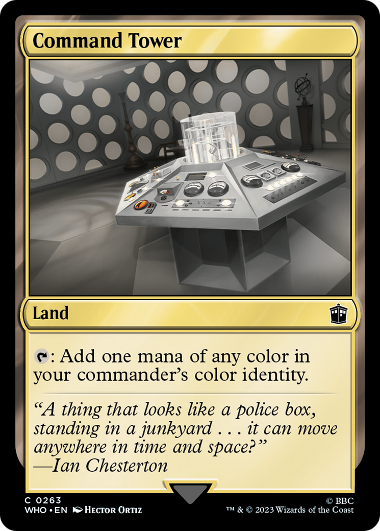 Command Tower (0263) [Doctor Who] | Card Merchant Takapuna