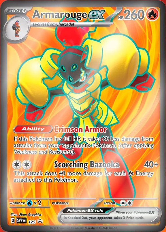 Armarouge ex (125) [Scarlet & Violet: Black Star Promos] | Card Merchant Takapuna