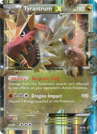 Tyrantrum EX (XY70) (Jumbo Card) [XY: Black Star Promos] | Card Merchant Takapuna