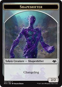 Shapeshifter (001) // Bear (011) Double-Sided Token [Modern Horizons Tokens] | Card Merchant Takapuna