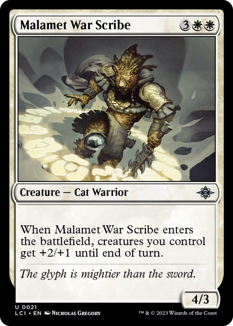 Malamet War Scribe [The Lost Caverns of Ixalan] | Card Merchant Takapuna