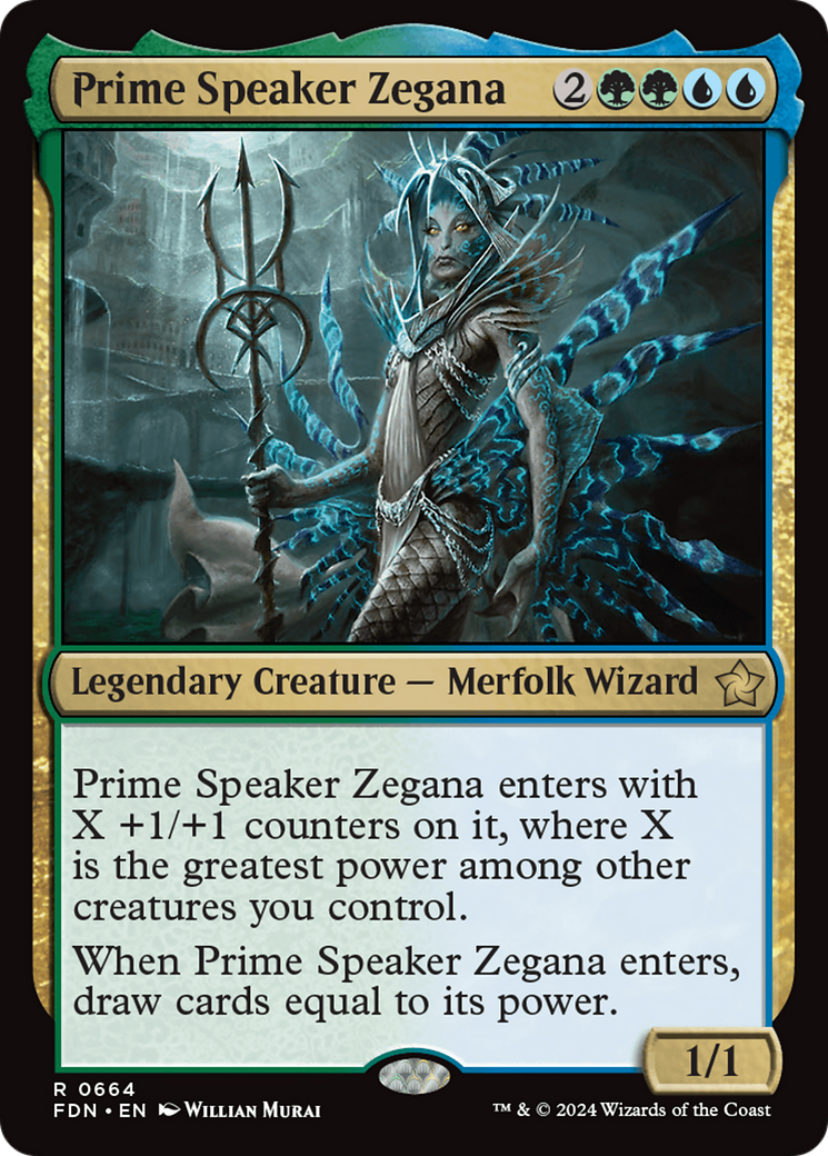 Prime Speaker Zegana [Foundations] | Card Merchant Takapuna