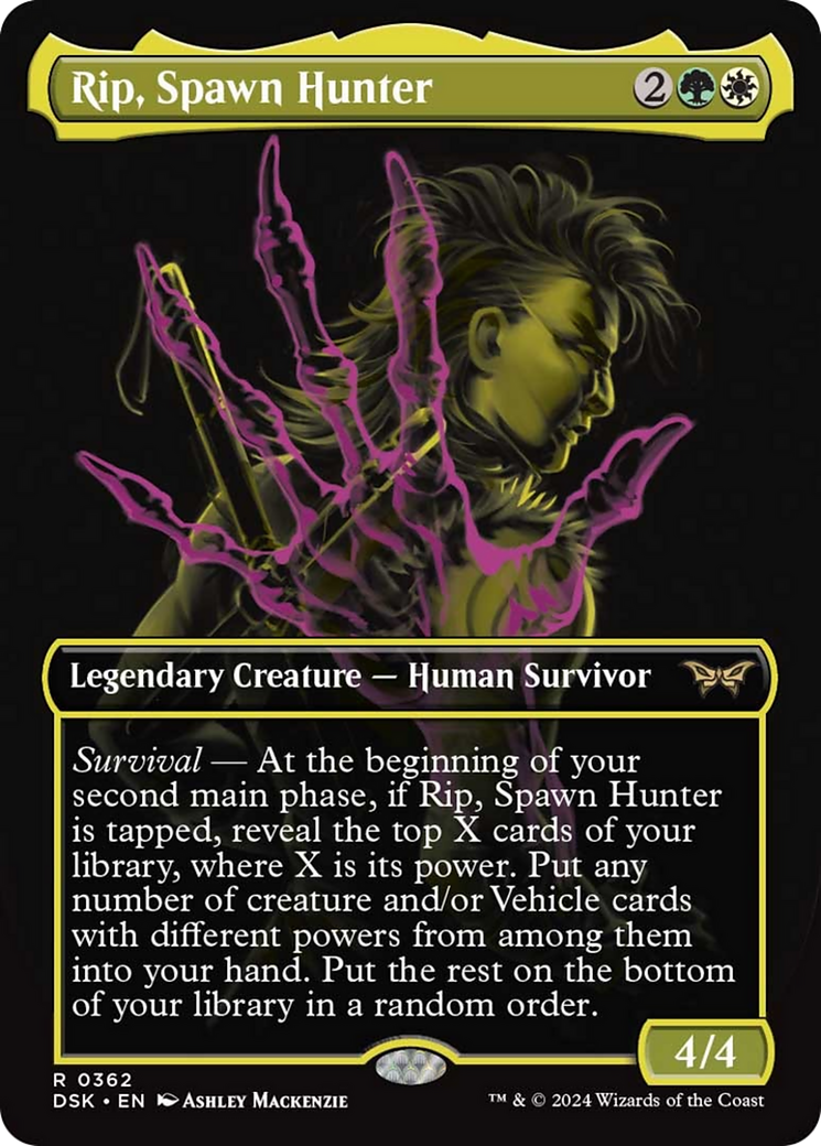 Rip, Spawn Hunter (Showcase) [Duskmourn: House of Horror] | Card Merchant Takapuna