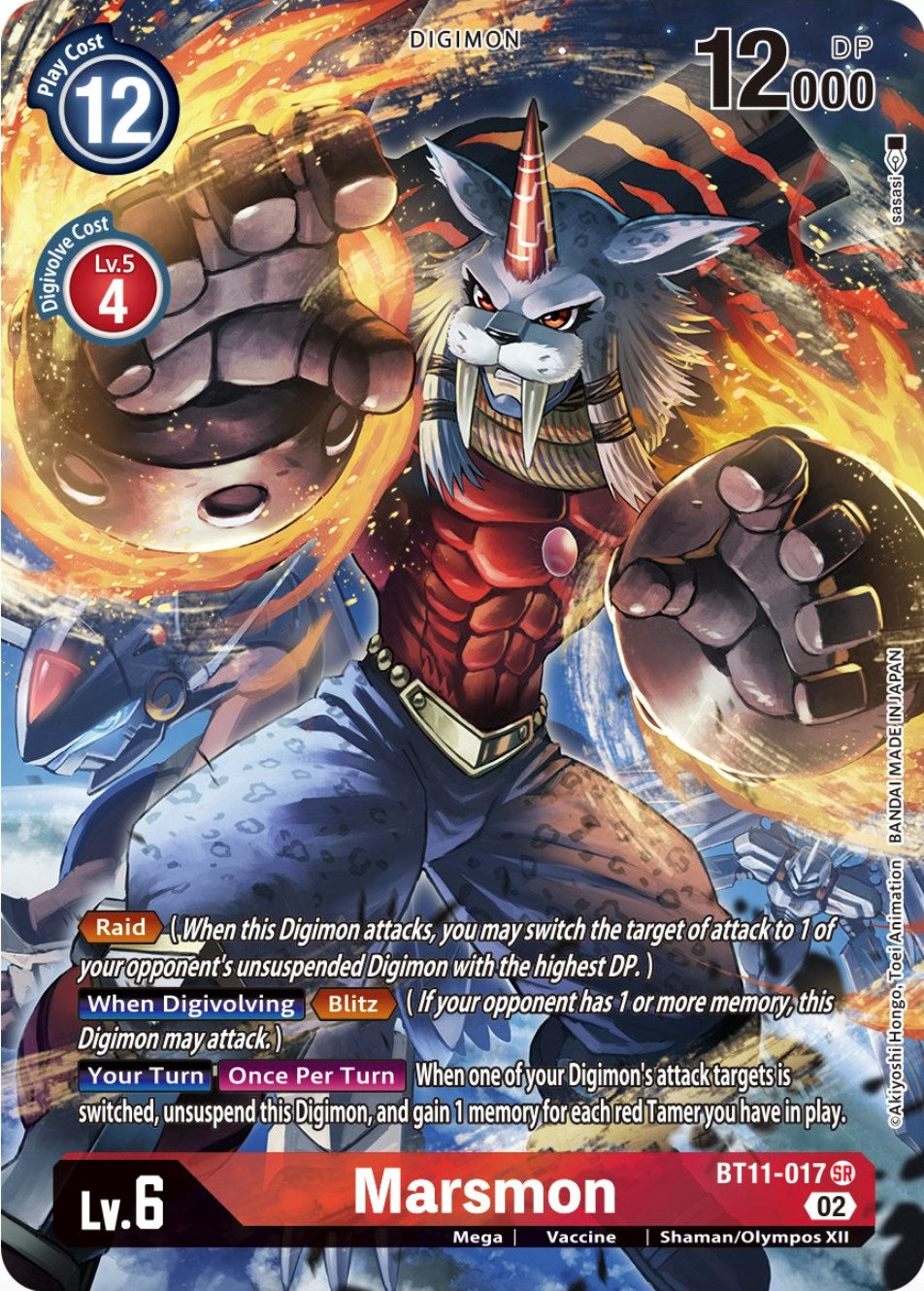 Marsmon [BT11-017] (Alternate Art) [Dimensional Phase] | Card Merchant Takapuna