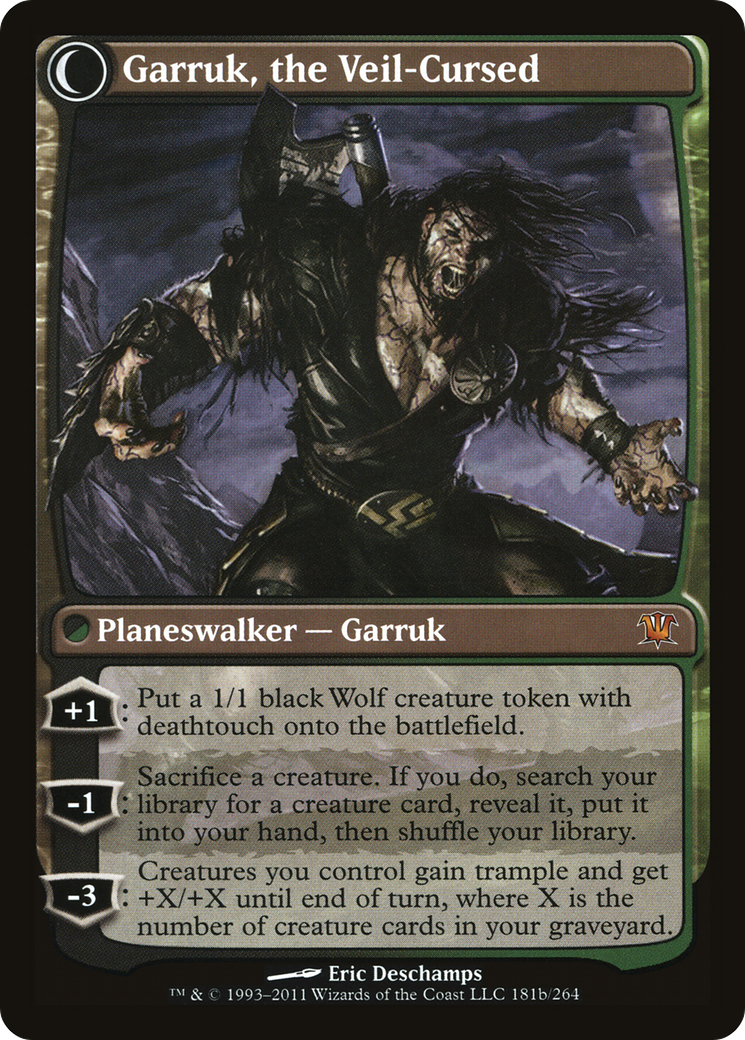 Garruk Relentless // Garruk, the Veil-Cursed [Secret Lair: From Cute to Brute] | Card Merchant Takapuna