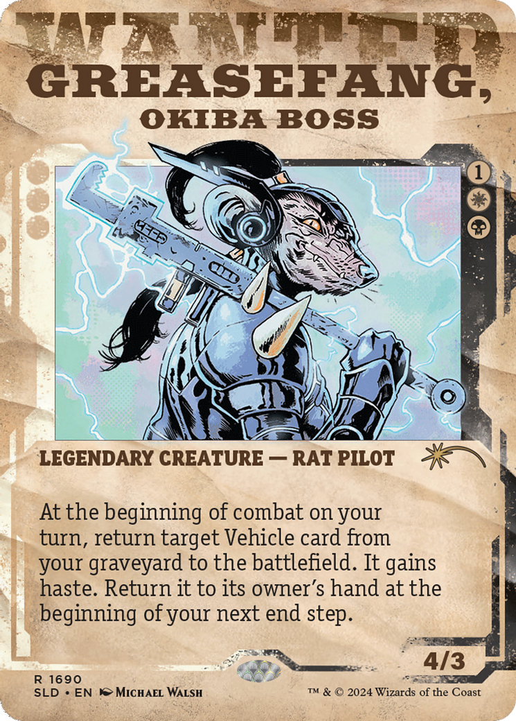 Greasefang, Okiba Boss [Secret Lair Drop Series] | Card Merchant Takapuna