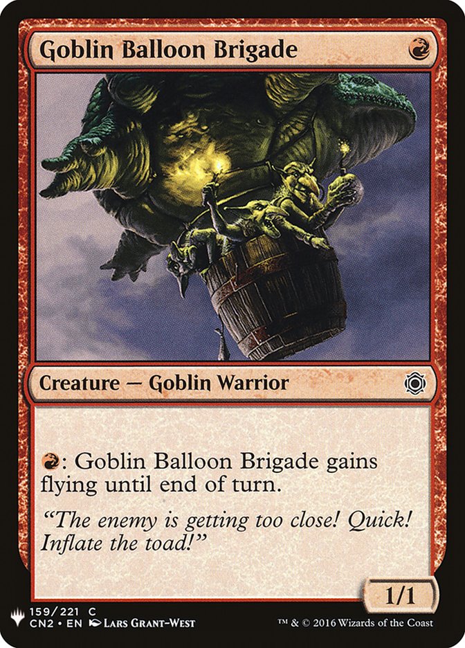 Goblin Balloon Brigade [Mystery Booster] | Card Merchant Takapuna