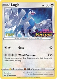 Lugia (SWSH069) (Staff Prerelease Promo) [Sword & Shield: Black Star Promos] | Card Merchant Takapuna