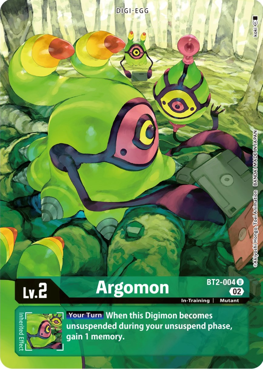 Argomon [BT2-004] (Alternate Art) [Starter Deck: Beelzemon Advanced Deck Set] | Card Merchant Takapuna