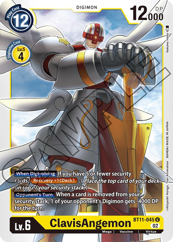 ClavisAngemon [BT11-045] [Dimensional Phase] | Card Merchant Takapuna