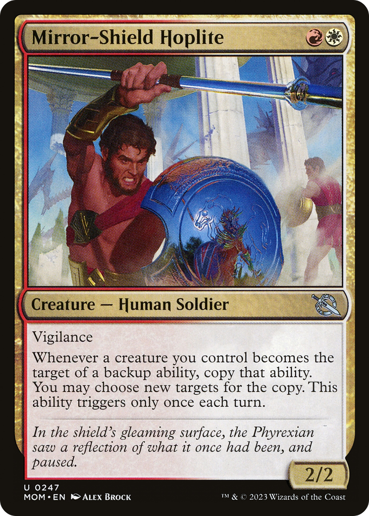 Mirror-Shield Hoplite [March of the Machine] | Card Merchant Takapuna