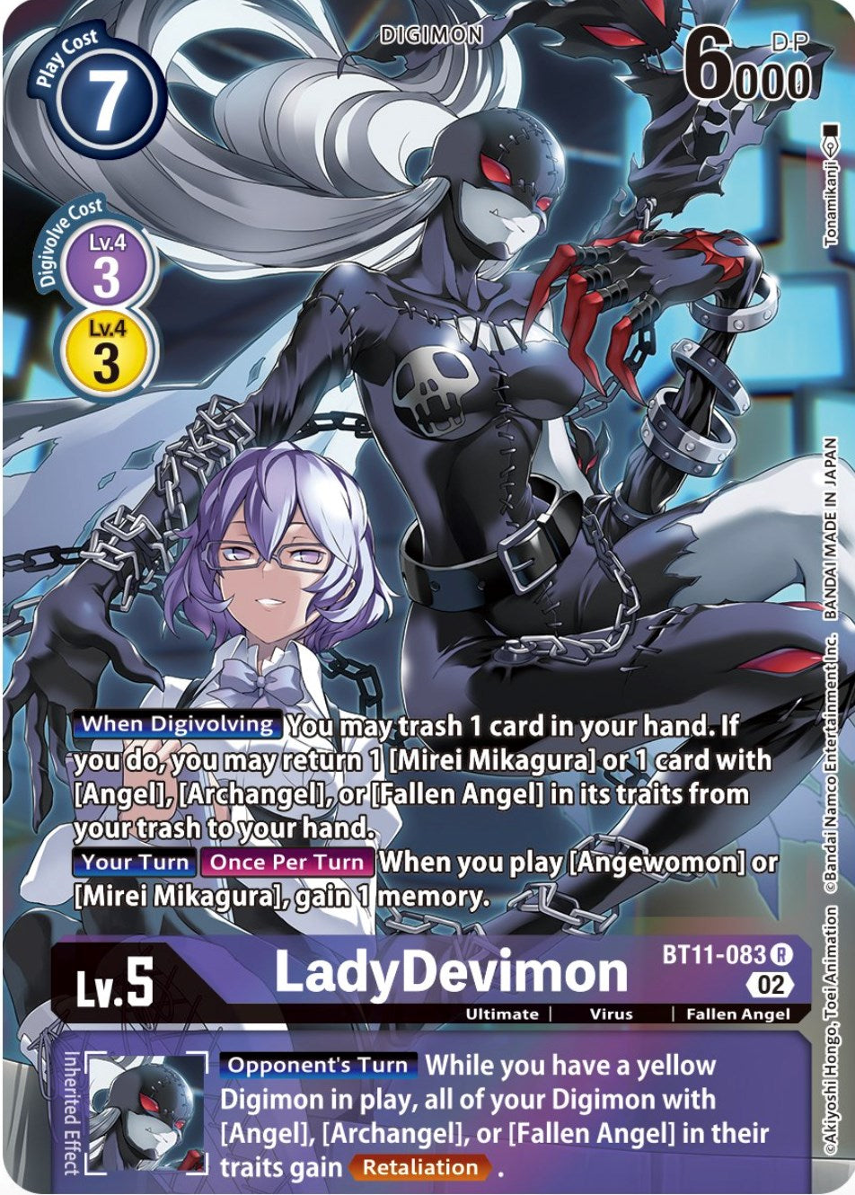 LadyDevimon [BT11-083] (Alternate Art) [Dimensional Phase] | Card Merchant Takapuna