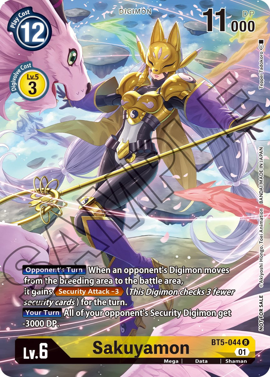 Sakuyamon [BT5-044] (Tamer's Card Set 1) [Battle of Omni Promos] | Card Merchant Takapuna