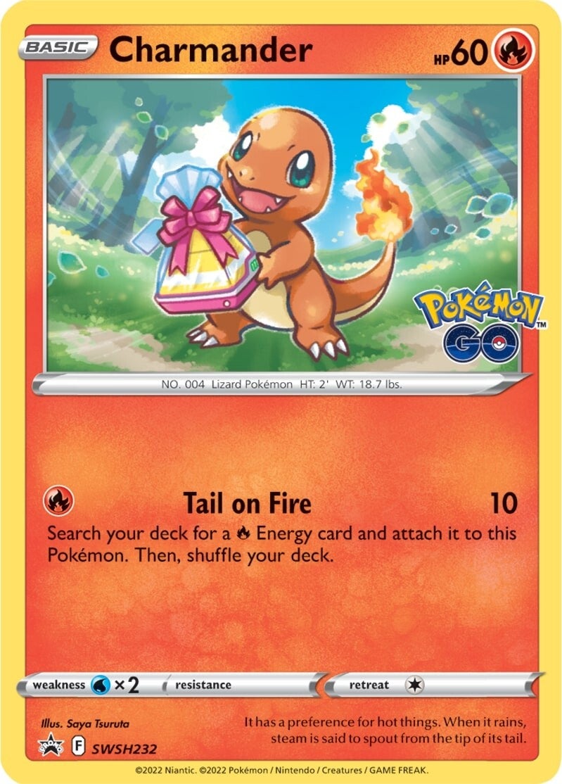 Charmander (SWSH232) [Sword & Shield: Black Star Promos] | Card Merchant Takapuna