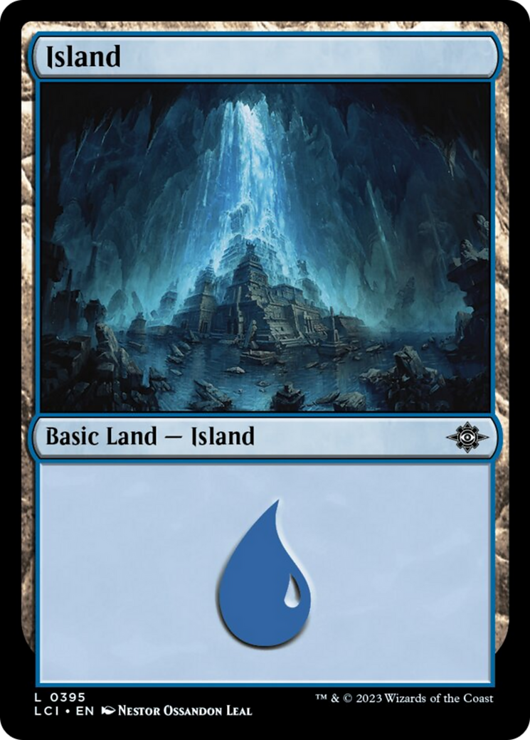 Island (0395) [The Lost Caverns of Ixalan] | Card Merchant Takapuna