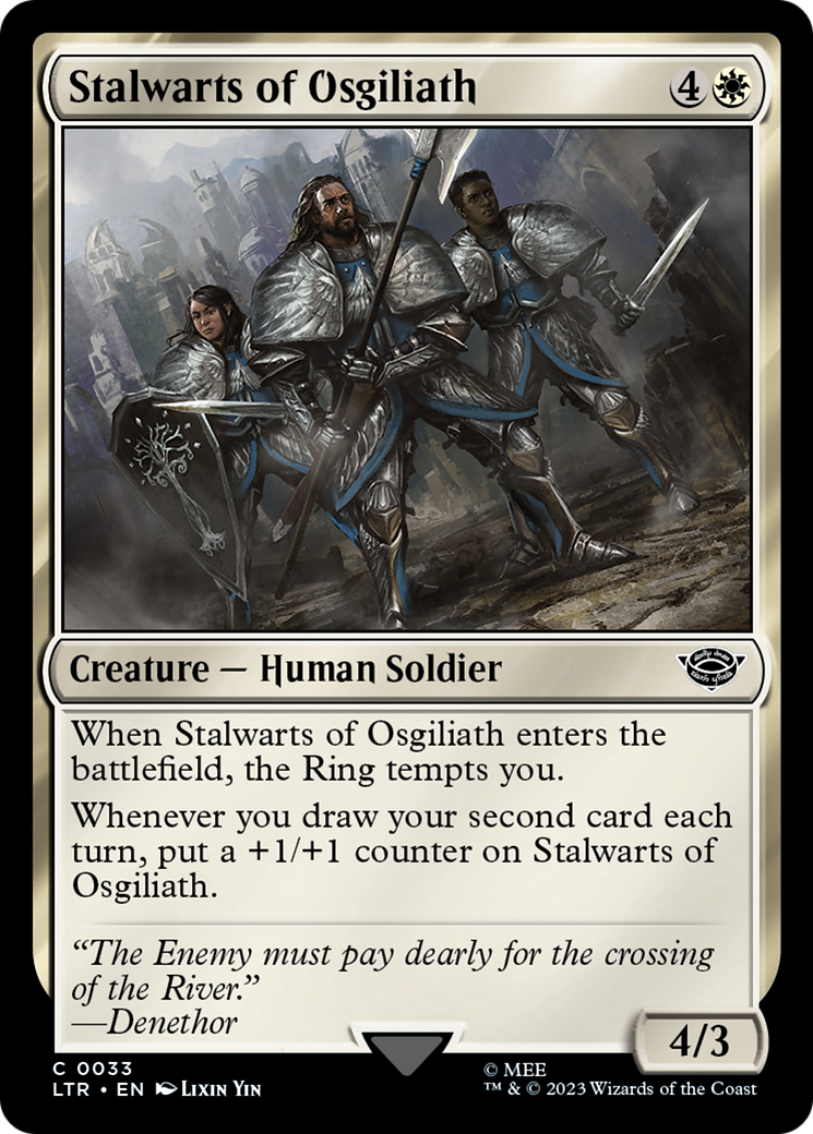 Stalwarts of Osgiliath [The Lord of the Rings: Tales of Middle-Earth] | Card Merchant Takapuna