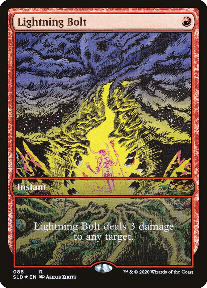 Lightning Bolt (086) [Secret Lair Drop Series] | Card Merchant Takapuna